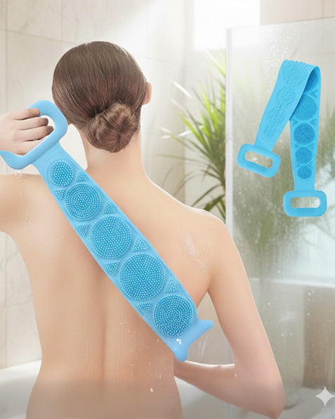 Silicone Body Back Scrubber Double Side Bathing Brush